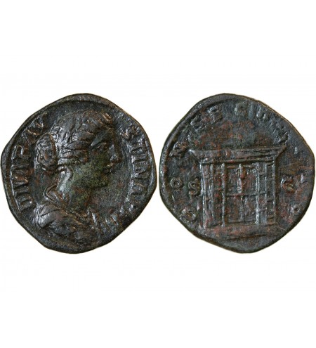 FAUSTINE JEUNE - SESTERCE 176 ROME