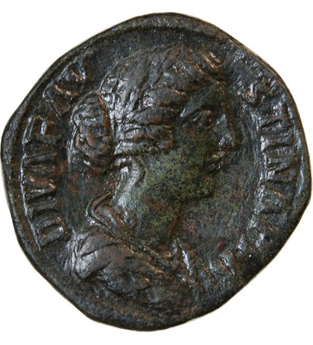 FAUSTINE JEUNE - SESTERCE 176 ROME