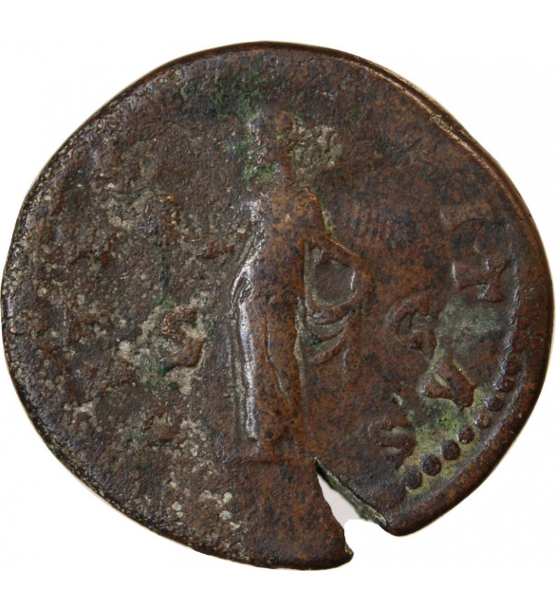 FAUSTINE MÈRE - SESTERCE après 147 ROME