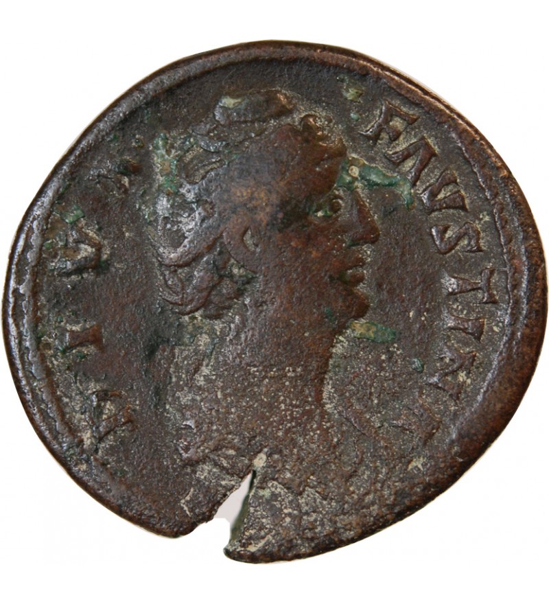 FAUSTINE MÈRE - SESTERCE après 147 ROME