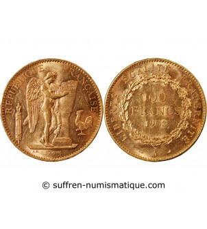 GENIE - 100 FRANCS OR 1903 "Dieu Protège La France"﻿