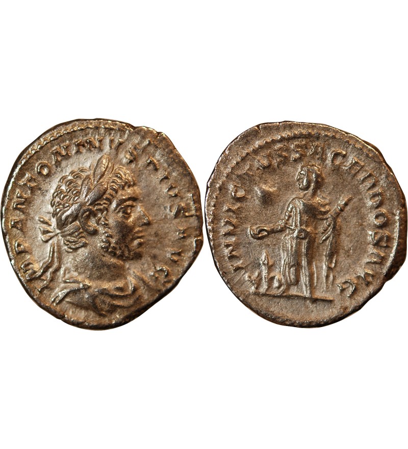 ELAGABAL - DENIER ARGENT 221 / 222 ROME