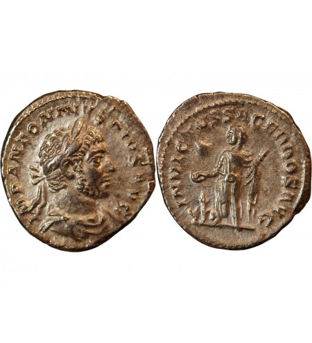 ELAGABAL - DENIER ARGENT 221 / 222 ROME