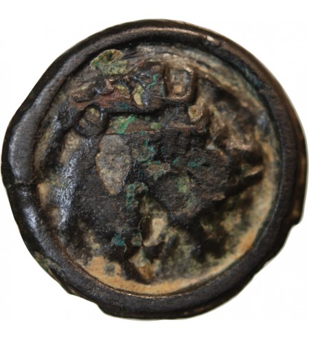 REMES, REGION DE REIMS - POTIN "au personnage de face"