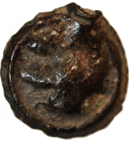 TURONS, RÉGION DE TOURAINE - POTIN À LA TÊTE DIABOLIQUE 80 / 50 AV JC