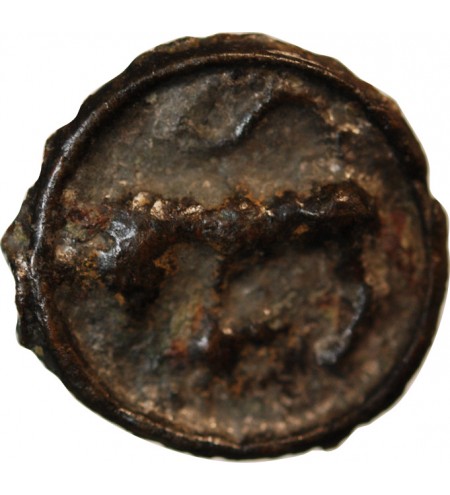 TURONS, RÉGION DE TOURAINE - POTIN À LA TÊTE DIABOLIQUE 80 / 50 AV JC