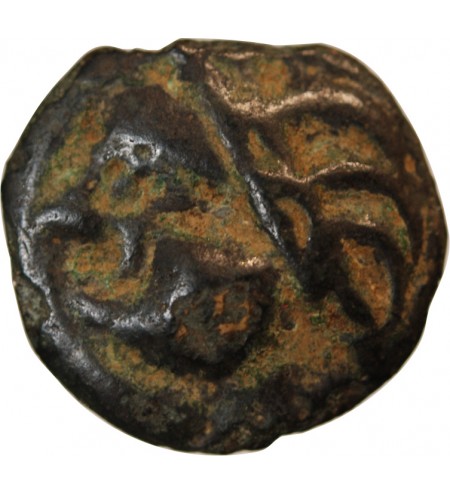 LEUQUES, REGION DE TOUL - POTIN "à la tête d'indien"