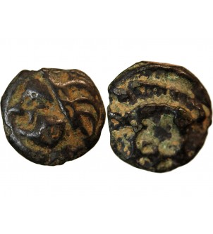 LEUQUES, REGION DE TOUL - POTIN "à la tête d'indien" 2