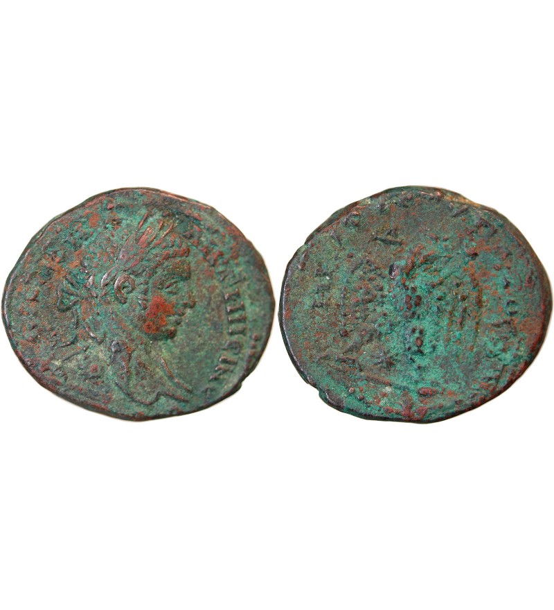 ELAGABAL - TETRADRACHME 218 / 220 ATELIER SYRIEN