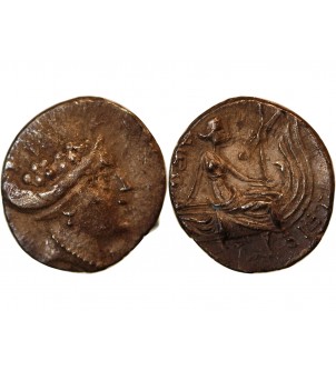 EUBÉE, HISTIÉE - TETROBOLE ARGENT 196 / 168 AV JC 2