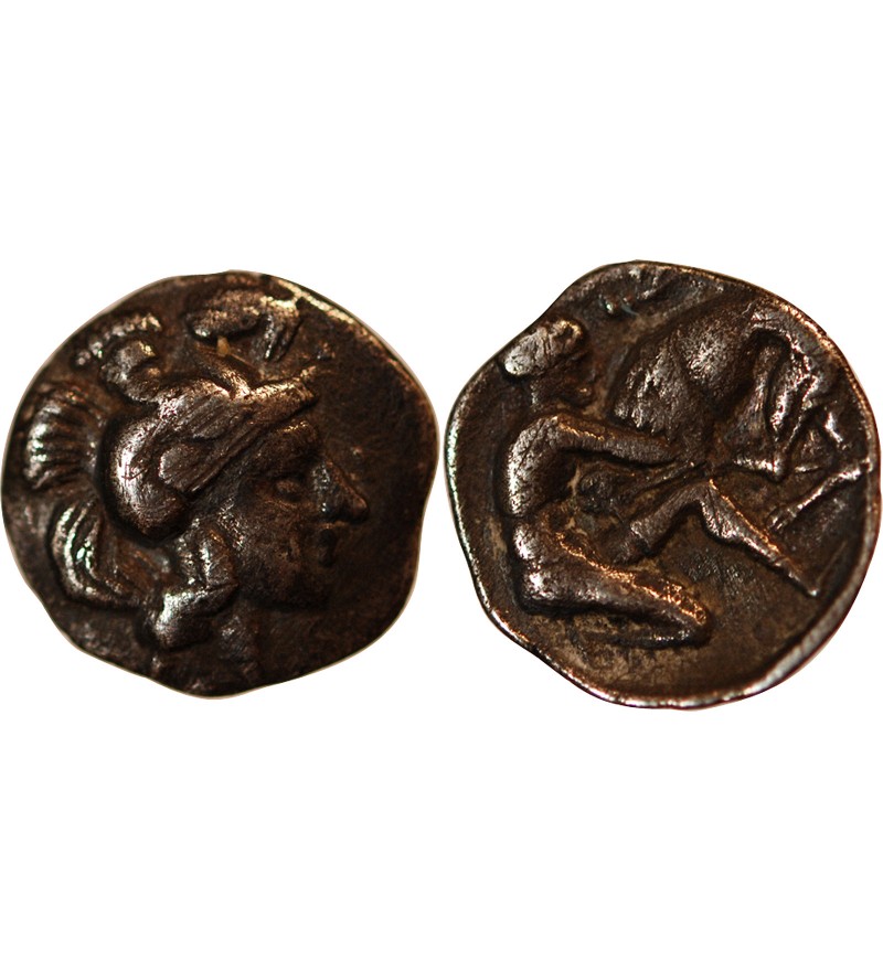 CALABRE, TARENTE - DIOBOLE ARGENT 380 / 325 AV JC