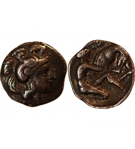 CALABRE, TARENTE - DIOBOLE ARGENT 380 / 325 AV JC