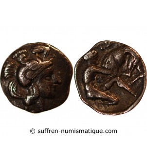 CALABRE, TARENTE - DIOBOLE ARGENT 380 / 325 AV JC