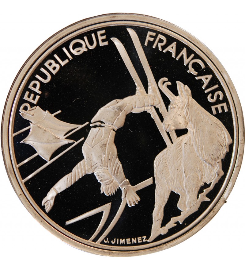 ALBERTVILLE, SKI ACROBATIQUE - 100 FRANCS 1990