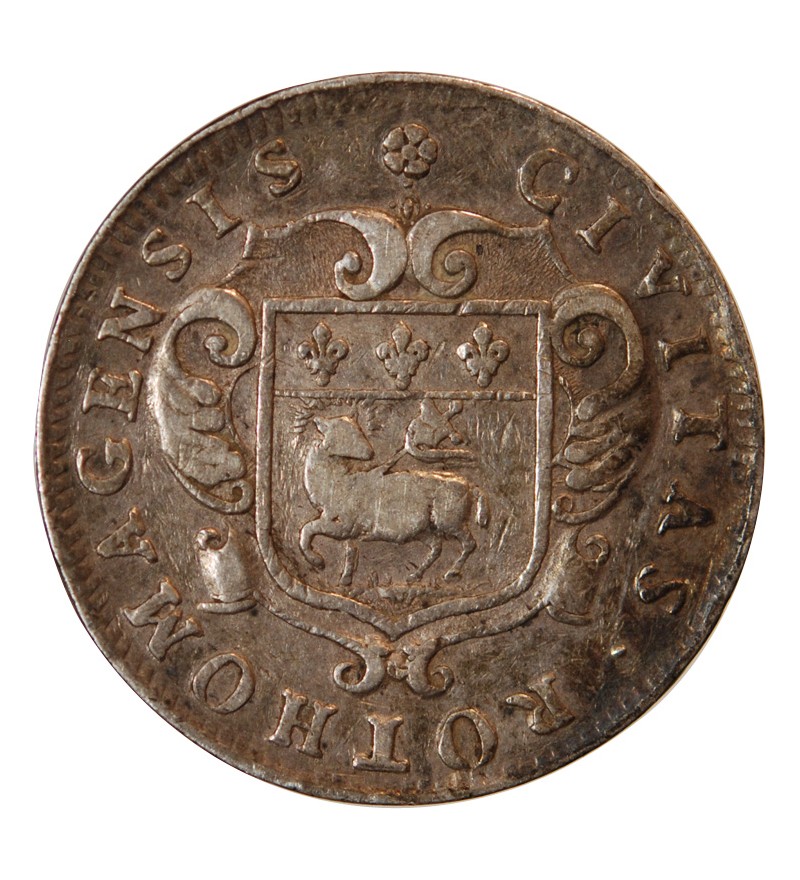 VILLE DE ROUEN - JETON ARGENT 1659 R2