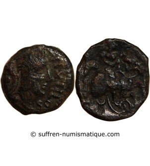 CARNUTES, REGION DE LA BEAUCE - BRONZE PIXTILOS AU CAVALIER