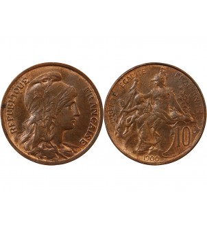 DUPUIS  - 10 CENTIMES 1900 2
