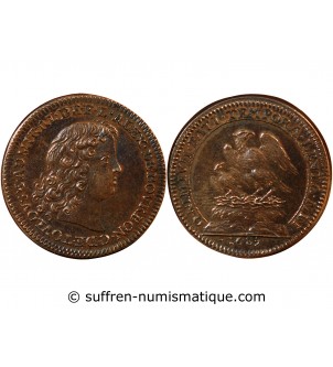 MARINE, LOUIS-ALEXANDRE DE BOURBON - JETON CUIVRE 1685 - F.1222