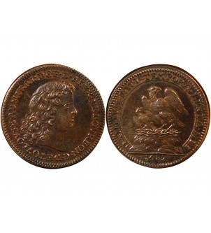 MARINE, LOUIS-ALEXANDRE DE BOURBON - JETON CUIVRE 1685 - F.1222 2