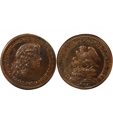 MARINE, LOUIS-ALEXANDRE DE BOURBON - JETON CUIVRE 1685 - F.1222