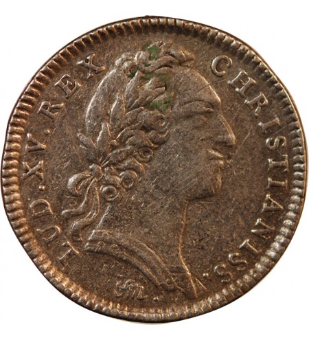 TRESOR ROYAL, LOUIS XV - JETON ARGENT 1754