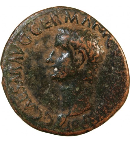 CALIGULA - AS 37 / 38 ROME - VESTA