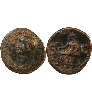 CALIGULA - AS 37 / 38 ROME - VESTA 2