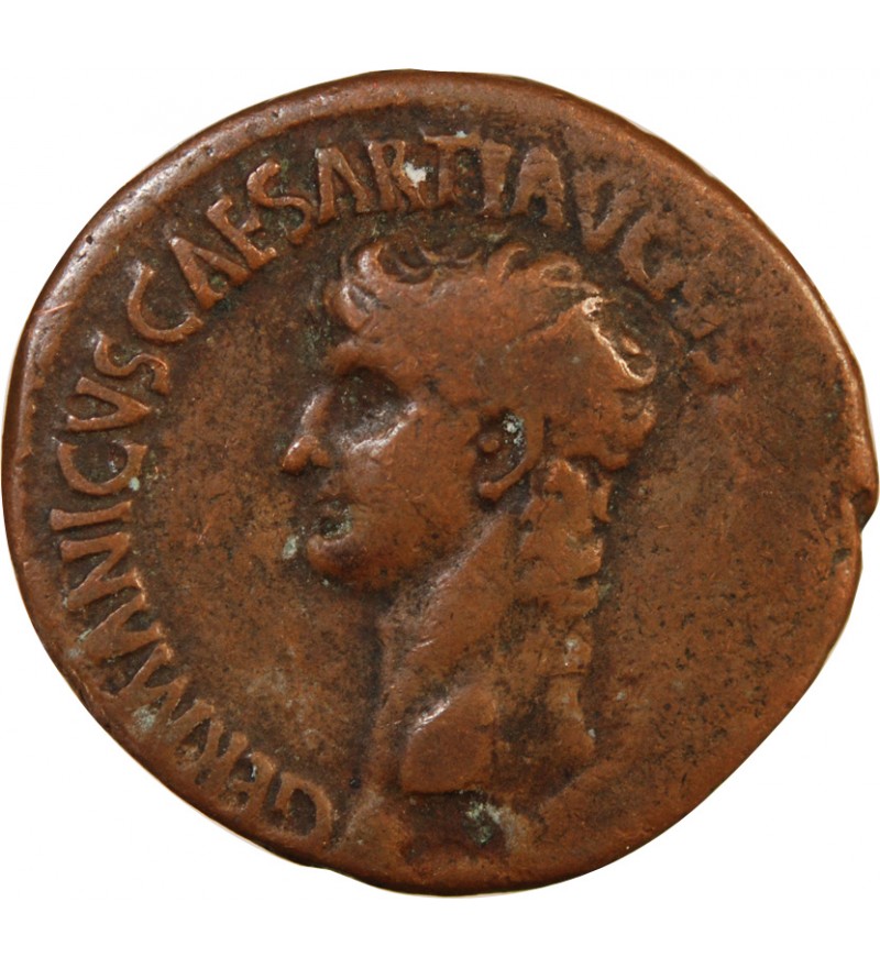 GERMANICUS, FRAPPE SOUS CALIGULA - AS 37 / 38 ROME