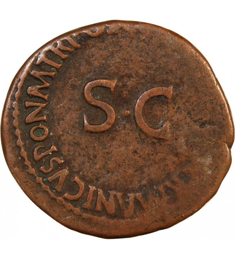 GERMANICUS, FRAPPE SOUS CALIGULA - AS 37 / 38 ROME