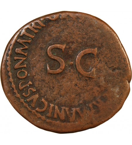 GERMANICUS, FRAPPE SOUS CALIGULA - AS 37 / 38 ROME