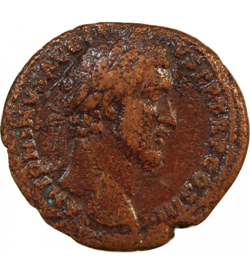 ANTONIN LE PIEUX ET MARC AURELE - AS 141 ROME