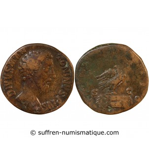 MARC AURELE - SESTERCE 180 ROME