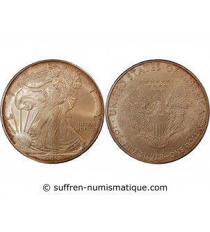 USA, SILVER EAGLE - ONCE D'ARGENT 2010