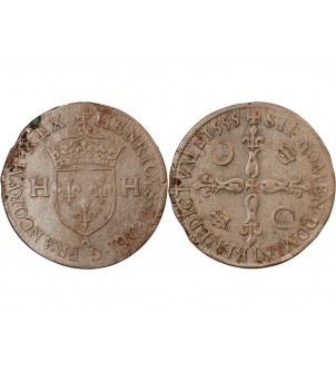 HENRI II - DOUZAIN AUX 2 H 1555 PARIS 2