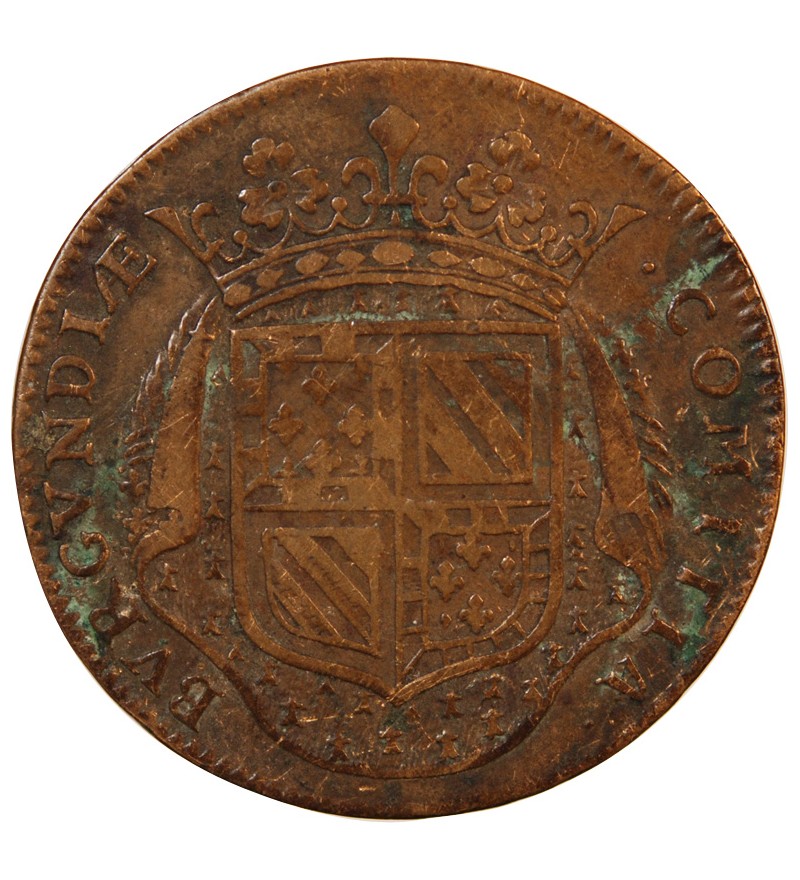 ETATS DE BOURGOGNE – JETON CUIVRE 1677