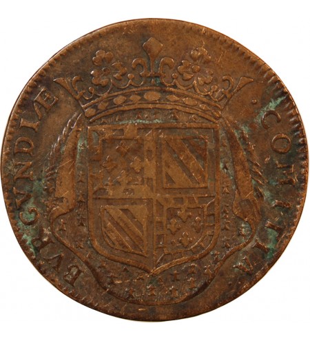 ETATS DE BOURGOGNE – JETON CUIVRE 1677