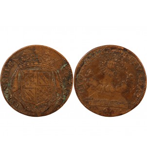 ETATS DE BOURGOGNE – JETON CUIVRE 1677 2