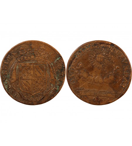 ETATS DE BOURGOGNE – JETON CUIVRE 1677