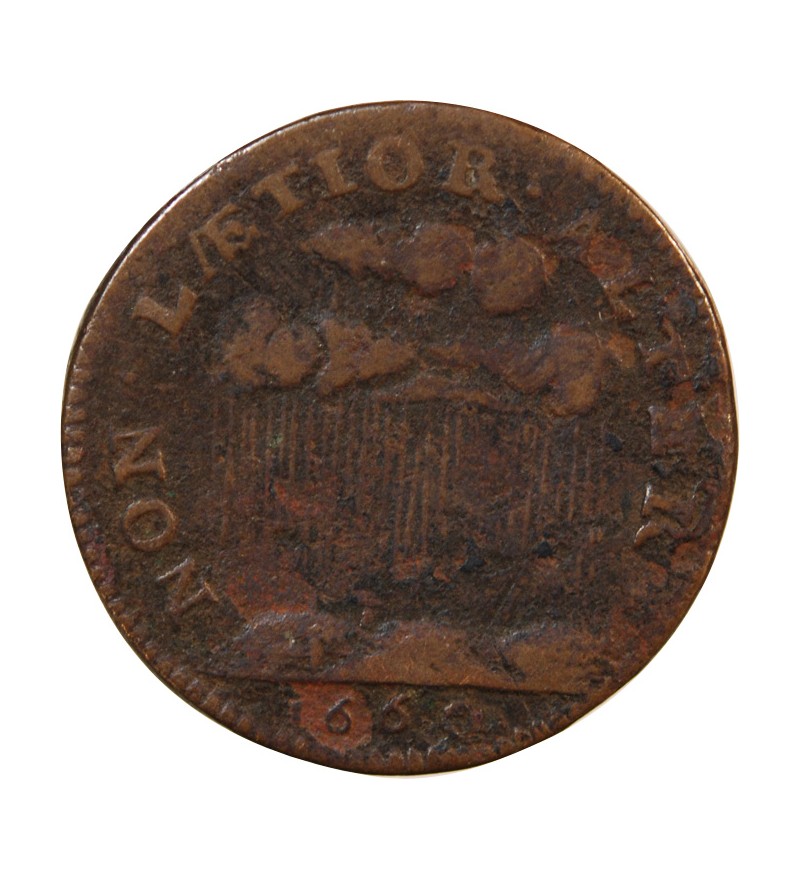 MARIE-THERESE, MARIAGE DU ROI – JETON CUIVRE 1660