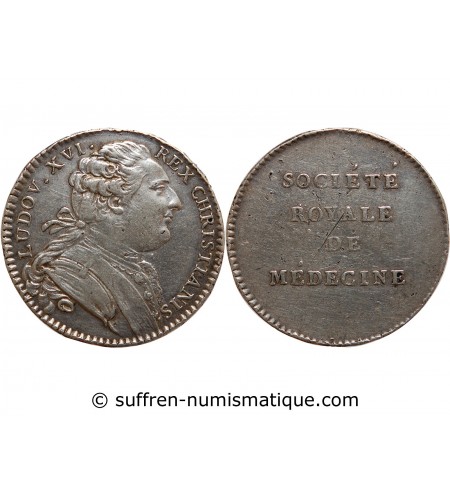 MEDECINE & SOCIETES MEDICALES - LOUIS XVI