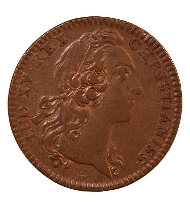 CHAMBRE AUX DENIERS, LOUIS XV - JETON CUIVRE 1746