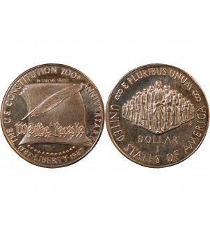 USA - DOLLAR ARGENT 1987 S - CONSTITUTION 2