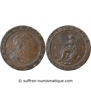 GRANDE-BRETAGNE, GEORGES III - 2 PENCE 1797