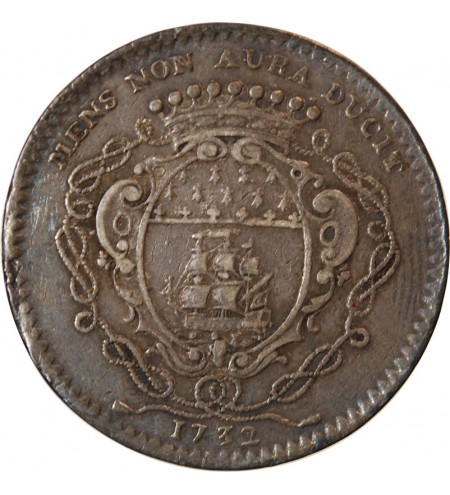 MAIRE DE NANTES, JEAN-FRANVOIS VEDIER – JETON ARGENT 1732 F.8909