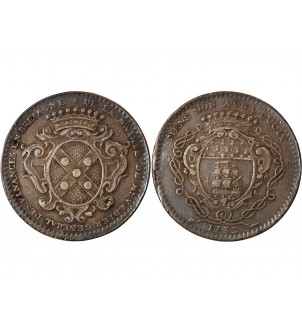 MAIRE DE NANTES, JEAN-FRANVOIS VEDIER – JETON ARGENT 1732 F.8909 2
