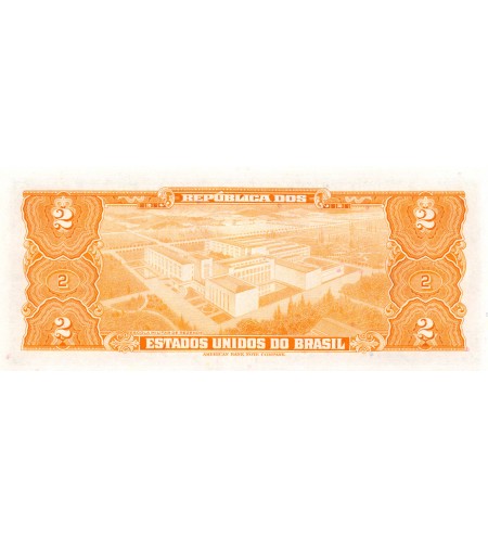 BRESIL - 2 CRUZEIROS 1958 - DUC DE CAXIAS