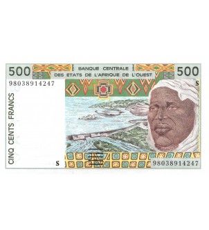 ETATS DE L'AFRIQUE DE L'OUEST - 500 FRANCS 1997 2