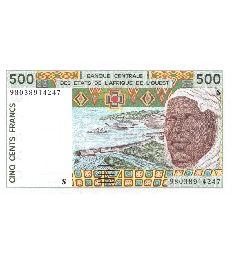 ETATS DE L'AFRIQUE DE L'OUEST - 500 FRANCS 1997