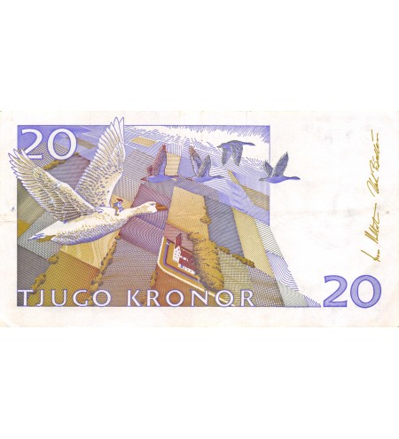 SUEDE - 20 KRONOR 1999 - SELMA LAGERLOF