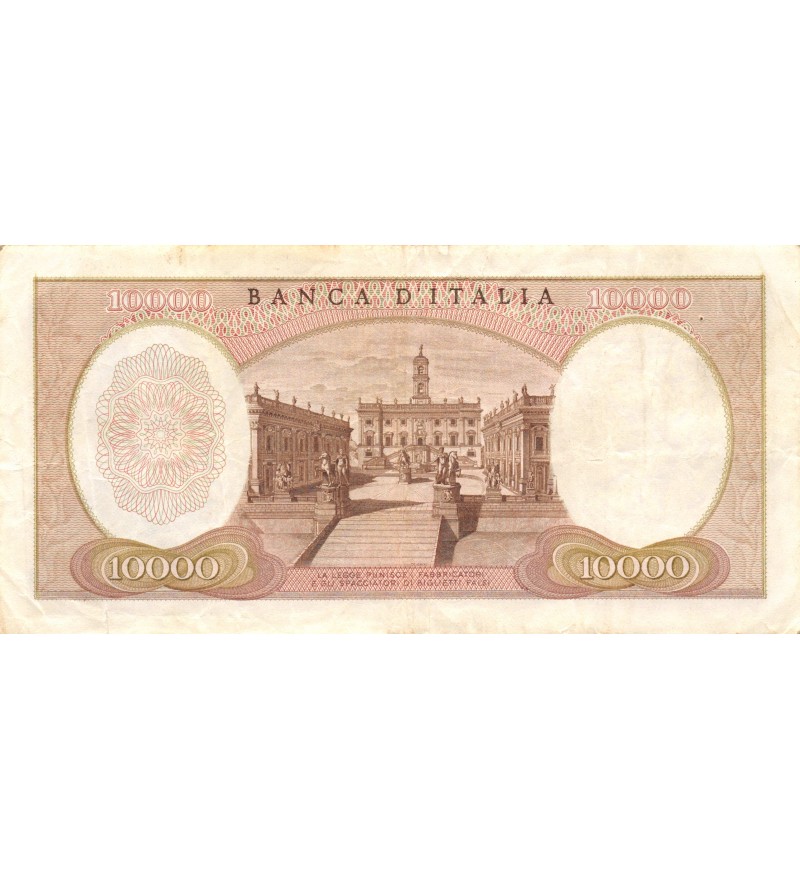 ITALIE - 10000 LIRE 04-01-1968 - MICHEL-ANGE